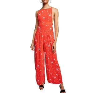 Free People Wide Leg Overall